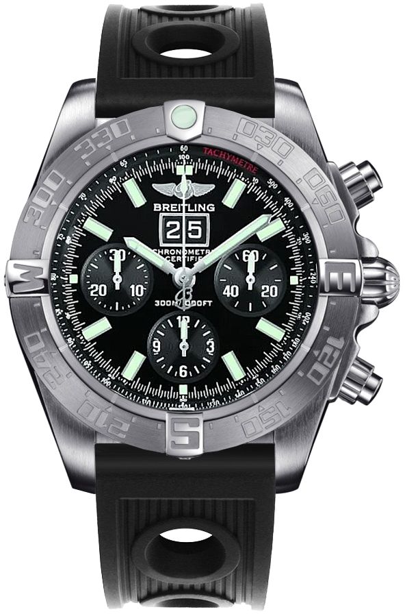 Breitling Avenger Blackbird Stainless Steel Men's Watch A4435910/B811-200S 