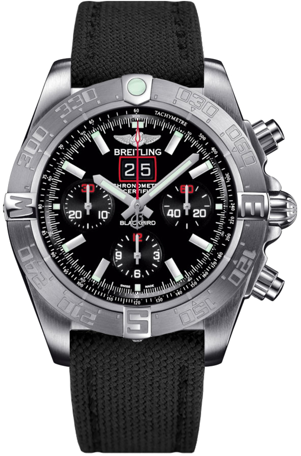 Breitling Avenger Self winding Automatic Chronometer Black Mens Watch A4436010-BB71-103W 