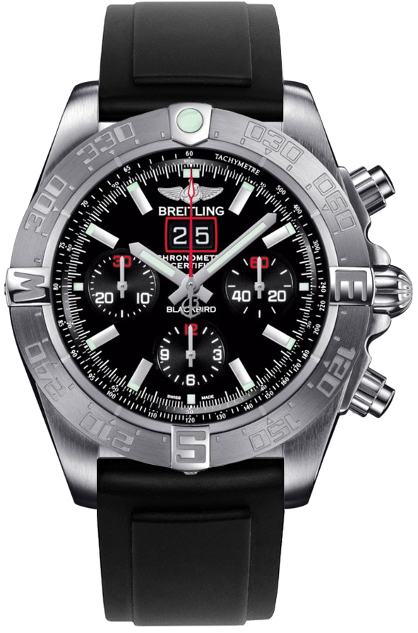 Breitling Avenger Self winding Automatic Chronometer Black Mens Watch A4436010-BB71-131S 
