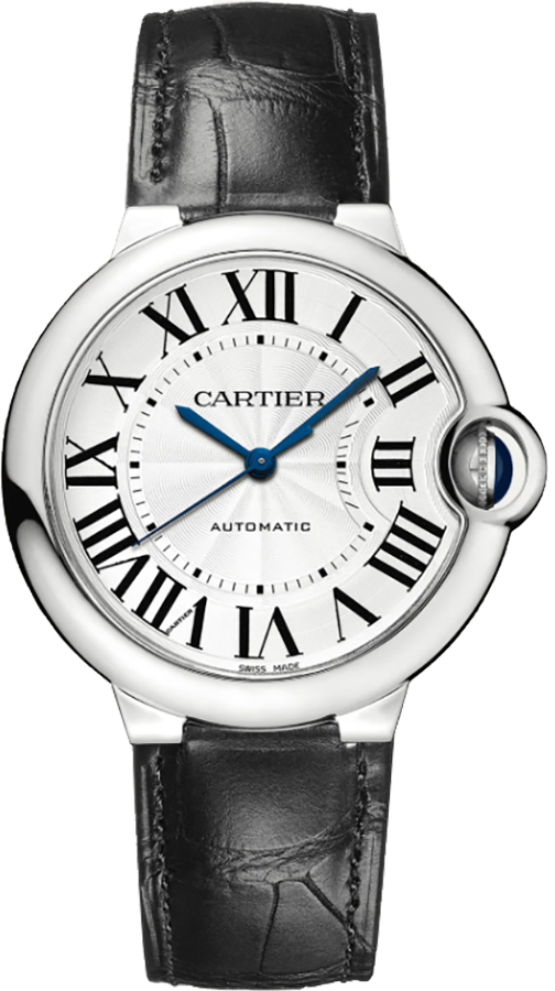 Cartier Ballon Bleu Self Winding Automatic Silver Ladies Watch WSBB0028 
