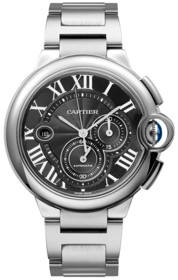 Cartier Ballon Bleu Self winding Automatic Black Mens Watch W6920025 