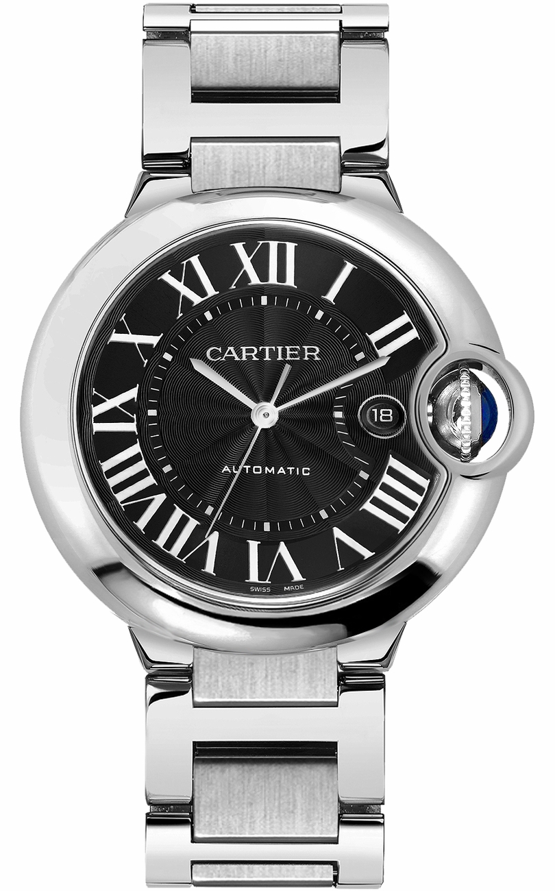 Cartier Ballon Bleu Self winding Automatic Black Mens Watch W6920042 