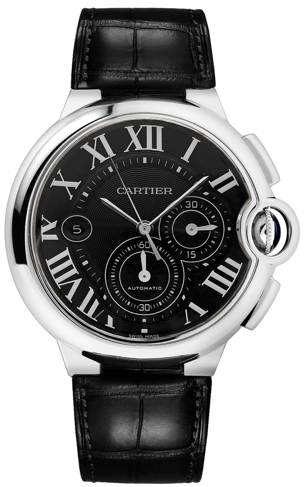 Cartier Ballon Bleu Self winding Automatic Black Mens Watch W6920052 