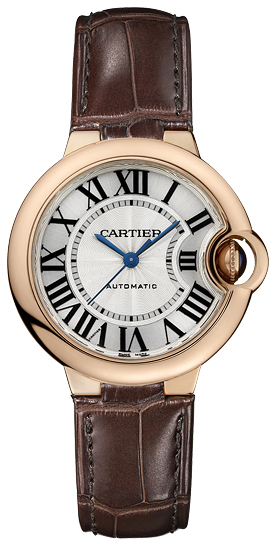 Cartier Ballon Bleu Self winding Automatic Silver Ladies Watch W6920069 