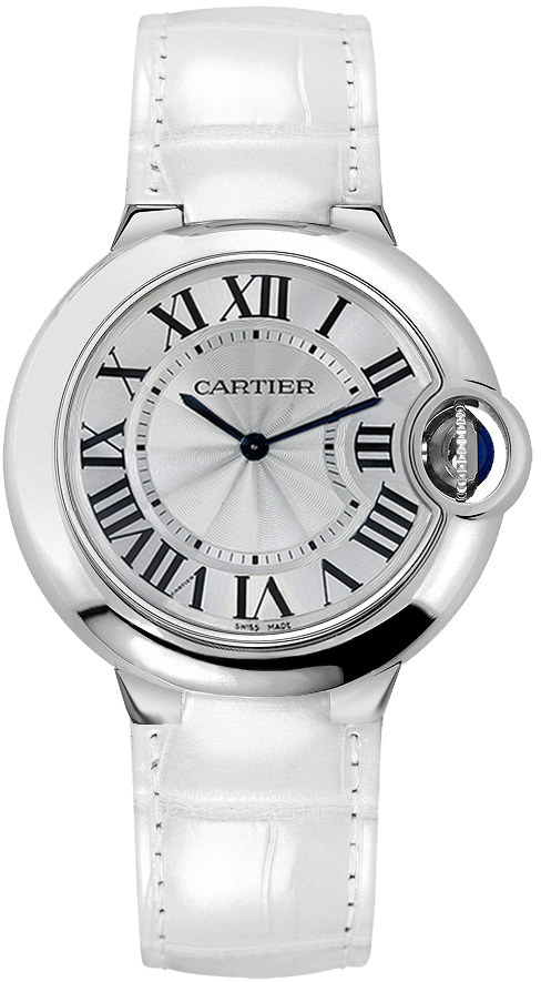 Cartier Ballon Bleu Self winding Automatic Silver Ladies Watch W6920087 