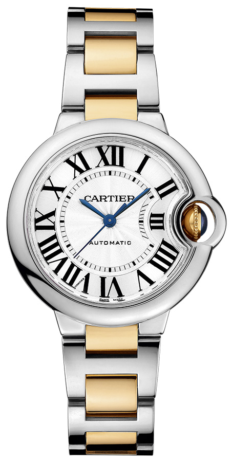 Cartier Ballon Bleu Self winding Automatic Silver Ladies Watch W6920099 