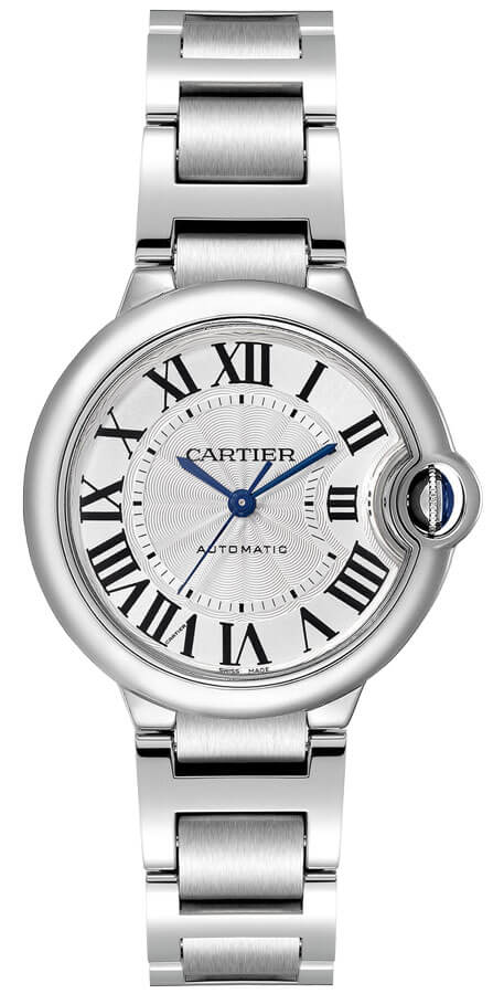 Cartier Ballon Bleu Self winding Automatic Silver Ladies Watch WSBB0044 