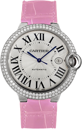 Cartier Ballon Bleu Self winding Automatic Silver Watch WE900951 