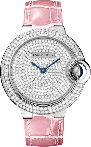 Cartier Ballon Bleu Self winding Automatic Diamonds Ladies Watch WE902042 