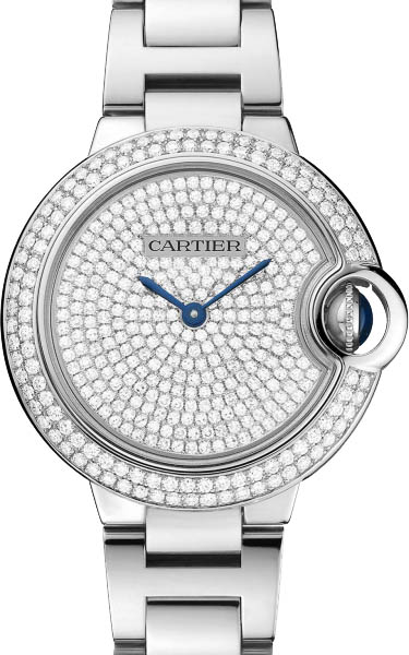 Cartier Ballon Bleu Self winding Automatic White Watch WE902045 
