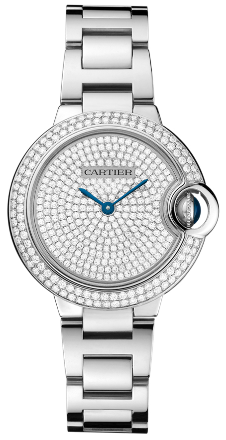 Cartier Ballon Bleu Self winding Automatic Diamonds Ladies Watch WE902048 
