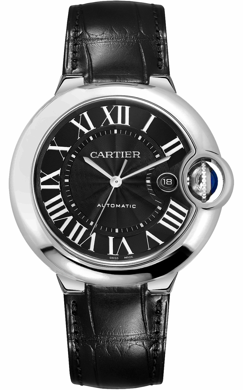 Cartier Ballon Bleu Self winding Automatic Black Mens Watch WSBB0003 
