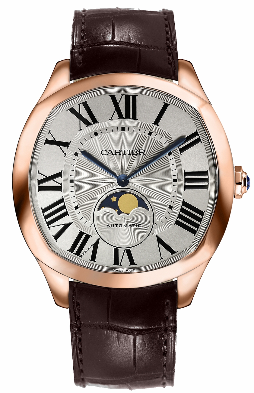 Cartier Drive De Cartier Self winding Automatic Silver Mens Watch WGNM0008 