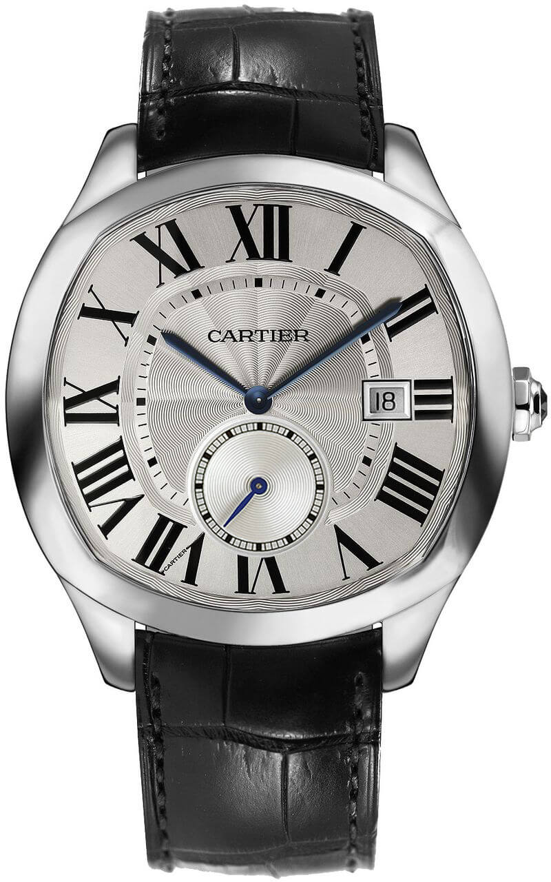 Cartier Drive De Cartier Self winding Automatic Silver Mens Watch WSNM0004 