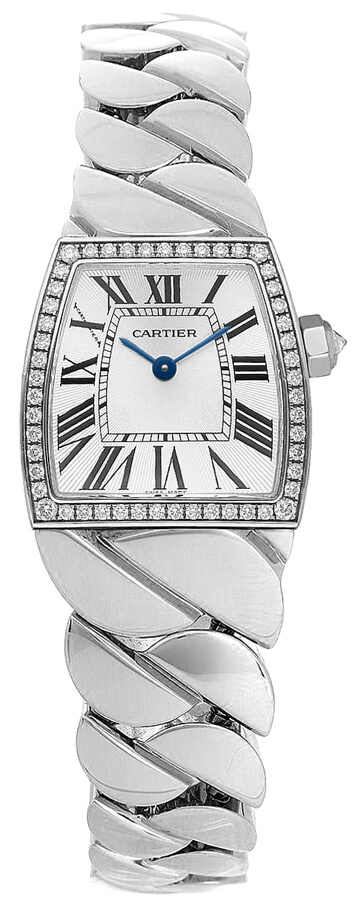 Cartier La Dona Battery Operated Quartz White Ladies Watch WE60039G 