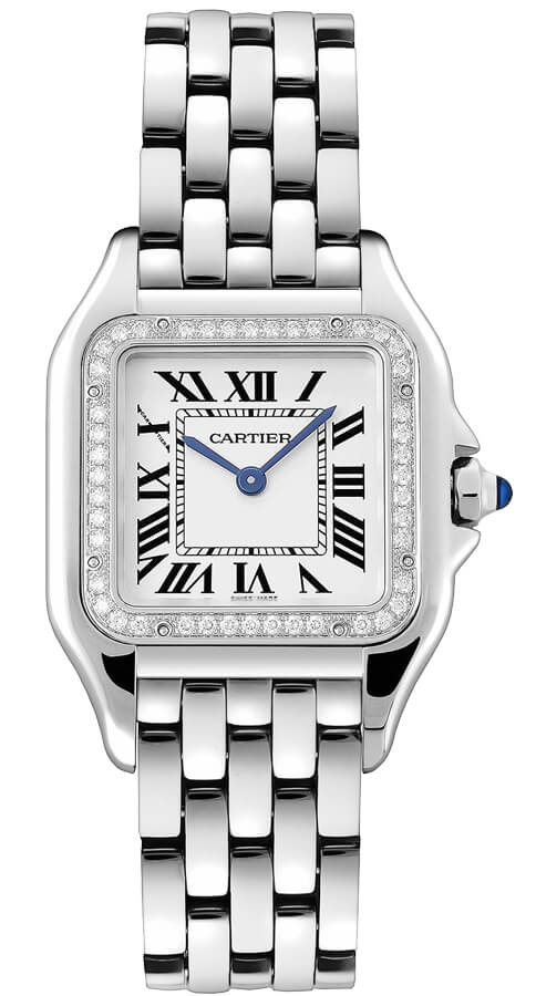 Cartier Panthere De Cartier Battery Operated Quartz White Ladies Watch W4PN0008 