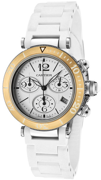 Cartier Pasha Self winding Automatic Silver UNISEX Watch W3140004 