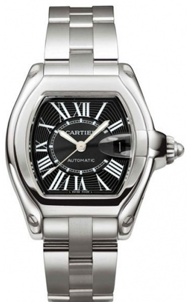 Cartier Roadster Self winding Automatic Black Watch W62041V3 