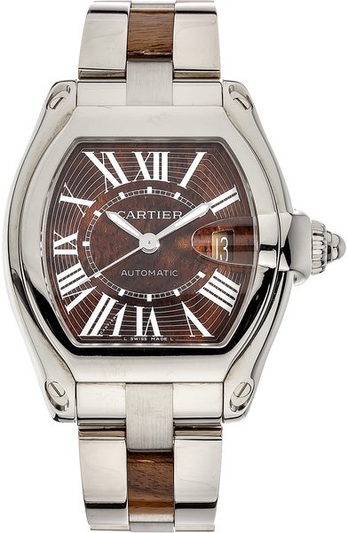 Cartier Roadster Self winding Automatic Brown Watch W6206000 