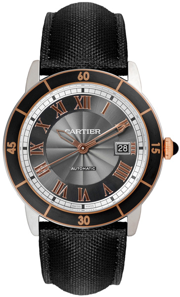 Cartier Ronde Croisiere De Cartier Self winding Automatic Grey Mens Watch W2RN0005 