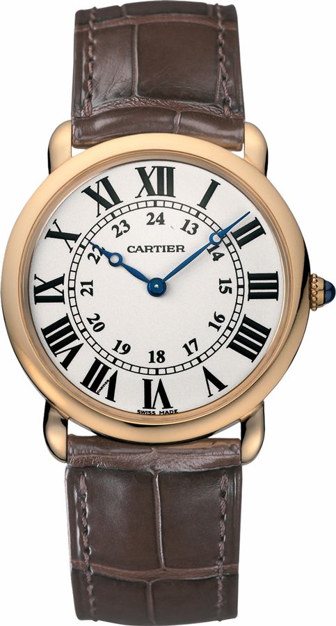Cartier Ronde Louis Manual Winding Silver Watch W6800251 