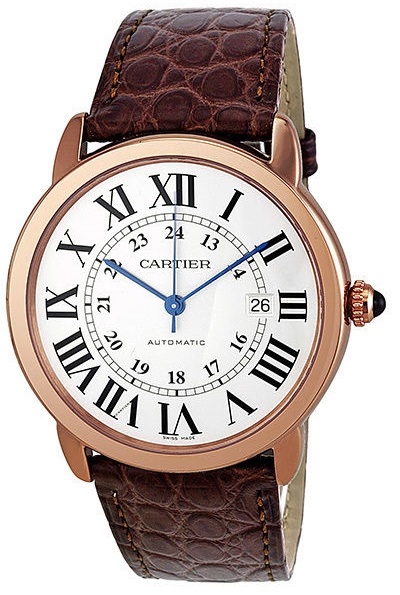 Cartier Ronde Solo Self winding Automatic Silver Mens Watch W6701009 