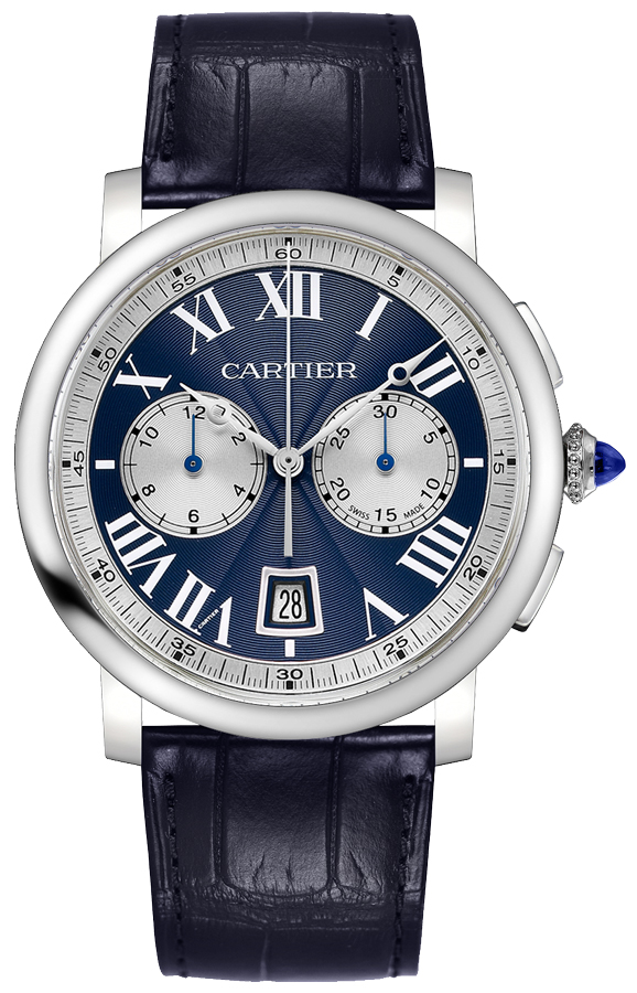Cartier Rotonde De Cartier Self winding Automatic Blue Mens Watch W1556239 