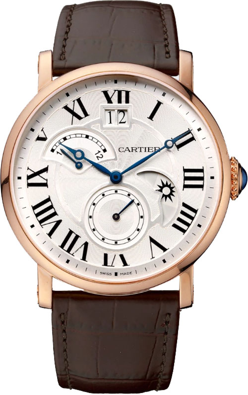 Cartier Rotonde De Cartier Self winding Automatic Silver Mens Watch W1556240 