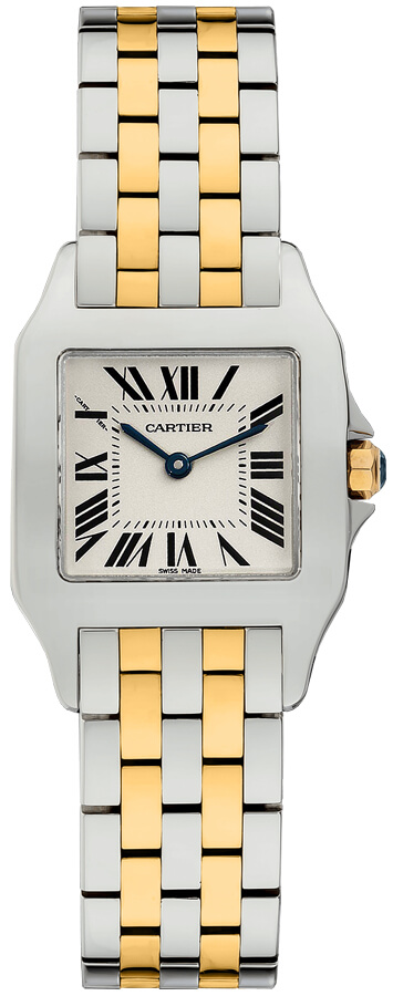 Cartier Santos De Cartier Battery Operated Quartz White Ladies Watch W25067Z6 