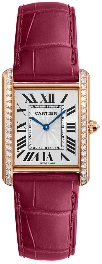 Cartier Tank Louis Self winding Automatic Silver Ladies Watch WJTA0010 