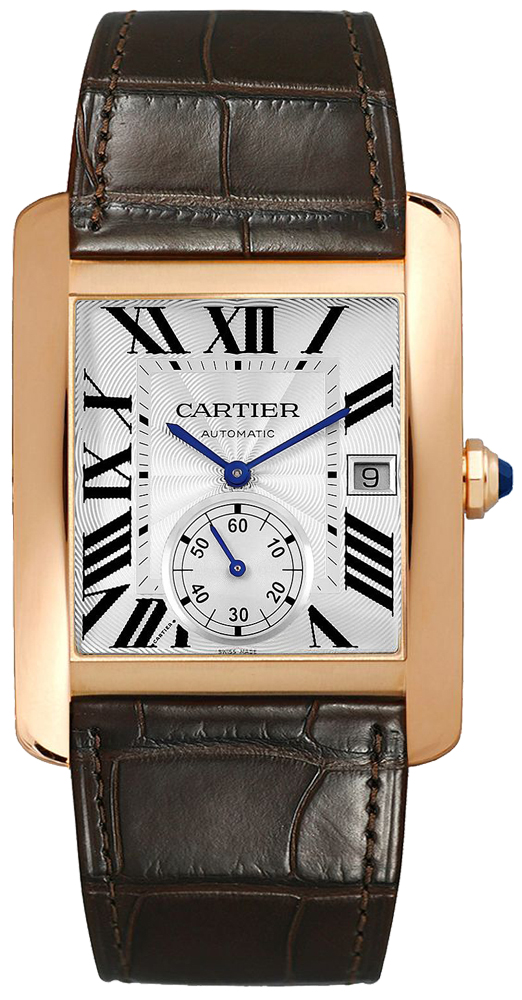 Cartier Tank MC Self winding Automatic Silver Mens Watch W5330001 
