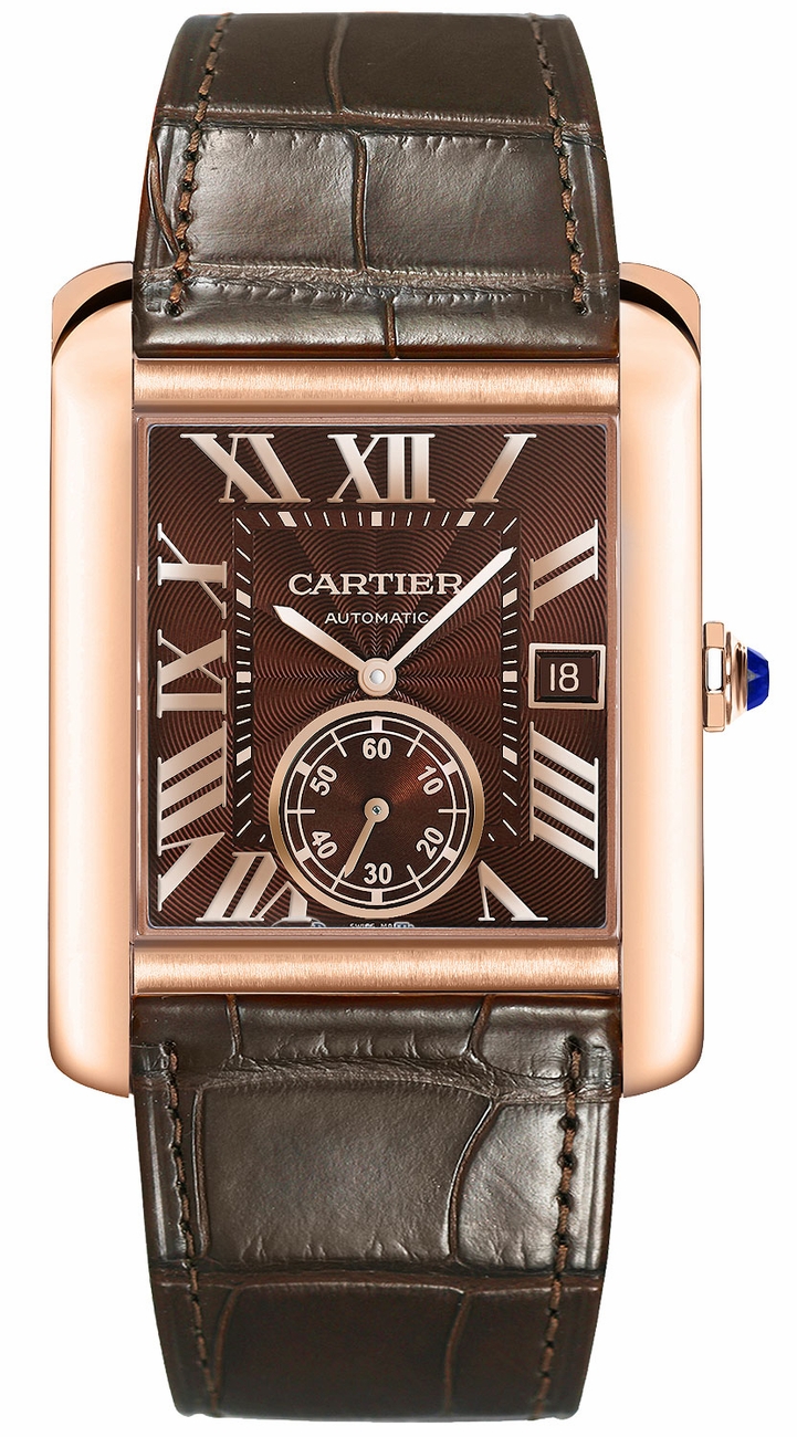 Cartier Tank MC Self winding Automatic Brown Watch W5330002 