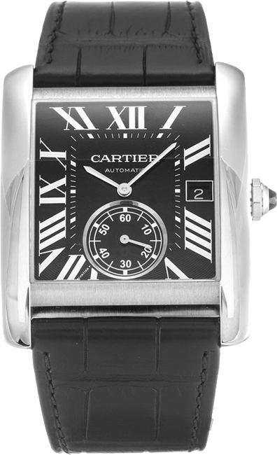 Cartier Tank MC Self winding Automatic Black Watch W5330004 