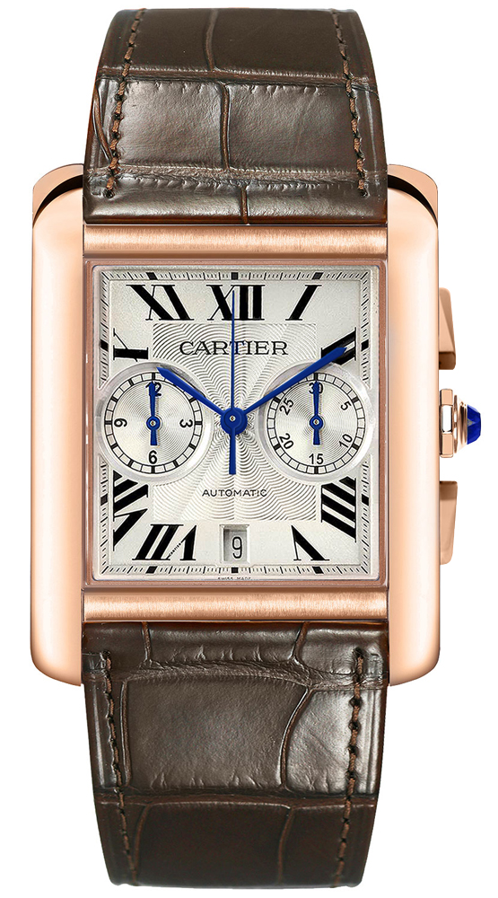 Cartier Tank MC Self winding Automatic Silver Mens Watch W5330005 