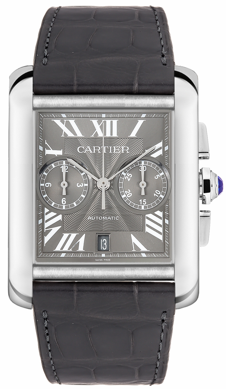 Cartier Tank MC Self winding Automatic Grey Mens Watch W5330008 