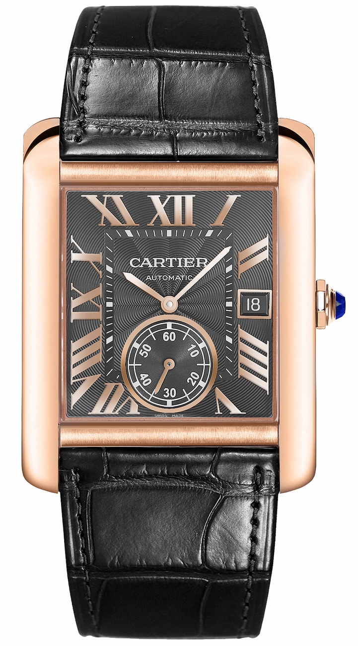 Cartier Tank MC Self winding Automatic Grey Mens Watch WGTA0014 