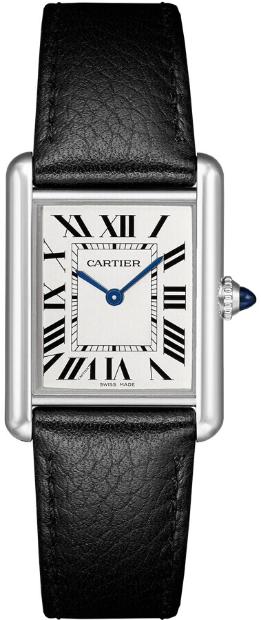 Cartier Tank Must Battery Operated Quartz Silver Ladies Watch WSTA0041 