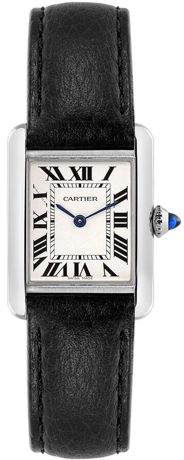 Cartier Tank Must Battery Operated Quartz Silver Ladies Watch WSTA0042 