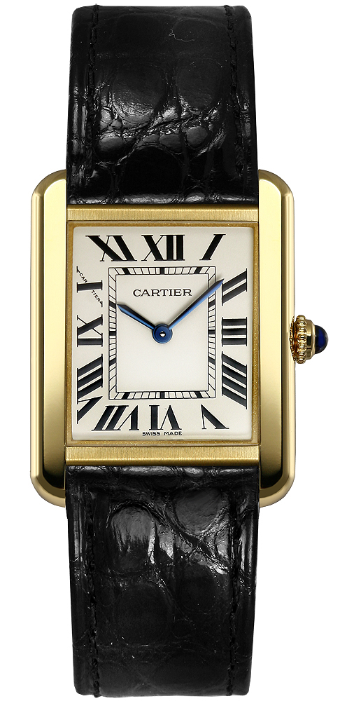 Cartier Tank Solo Battery Operated Quartz Silver Ladies Watch W5200002 