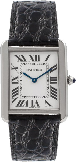 Cartier Tank Solo Silver Watch W5200003 