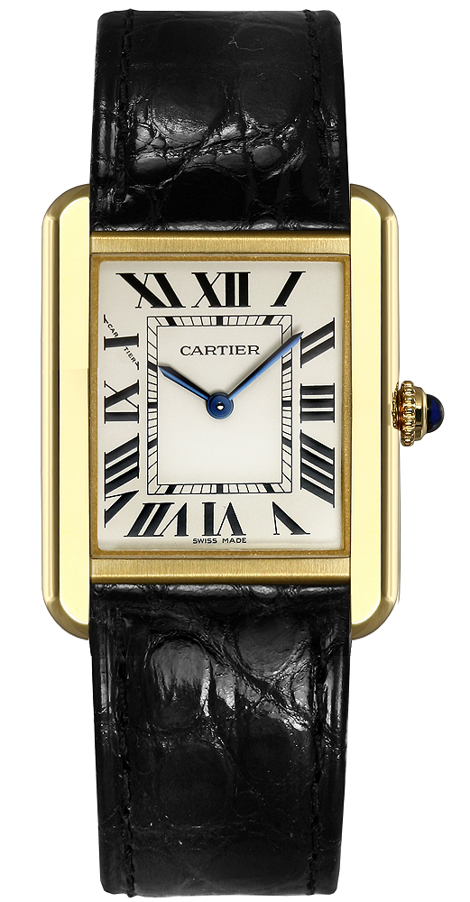 Cartier Tank Solo Battery Operated Quartz Silver UNISEX Watch W5200004 