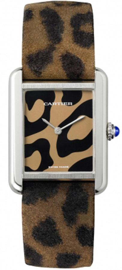 Cartier Tank Solo Battery Operated Quartz Beige Watch W5200015 