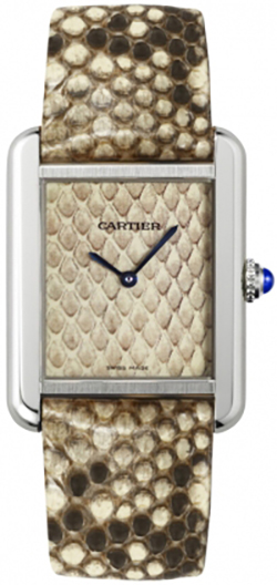 Cartier Tank Solo Battery Operated Quartz Ivory Ladies Watch W5200020 