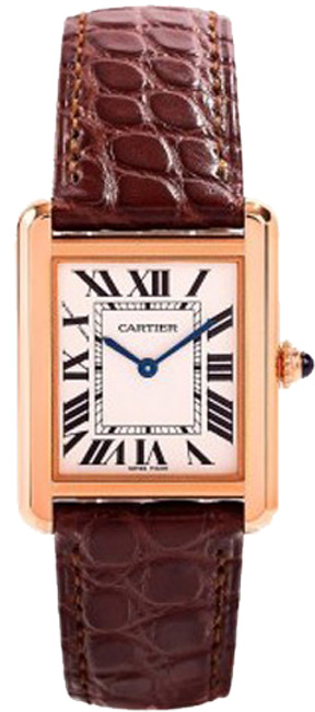 Cartier Tank Solo Silver Ladies Watch W5200024 
