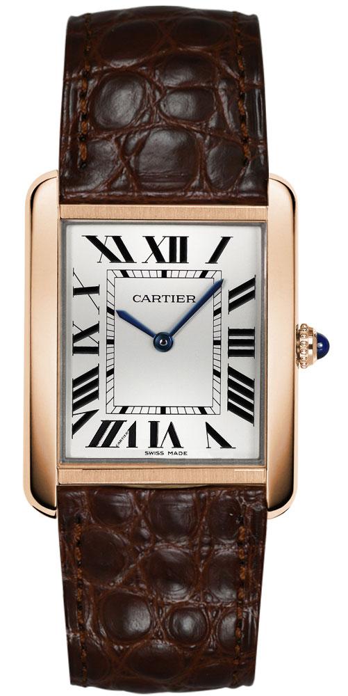 Cartier Tank Solo Battery Operated Quartz Silver Ladies Watch W5200025 