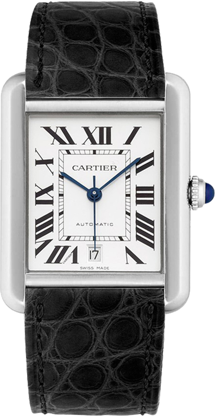 Cartier Tank Solo Silver UNISEX Watch W5200027 
