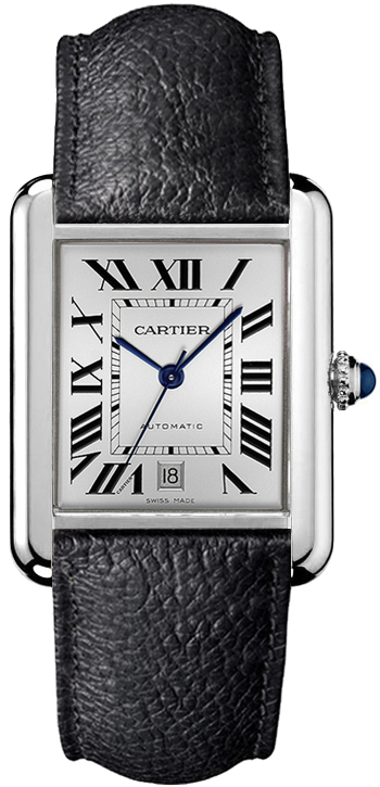 Cartier Tank Solo Self winding Automatic Silver Ladies Watch WSTA0029 
