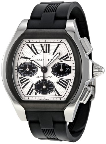 Cartier Roadster Self winding Automatic Silver Watch W6206020 