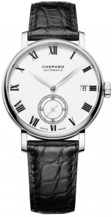 Chopard Classic Self winding Automatic White Mens Watch 161289-1001 