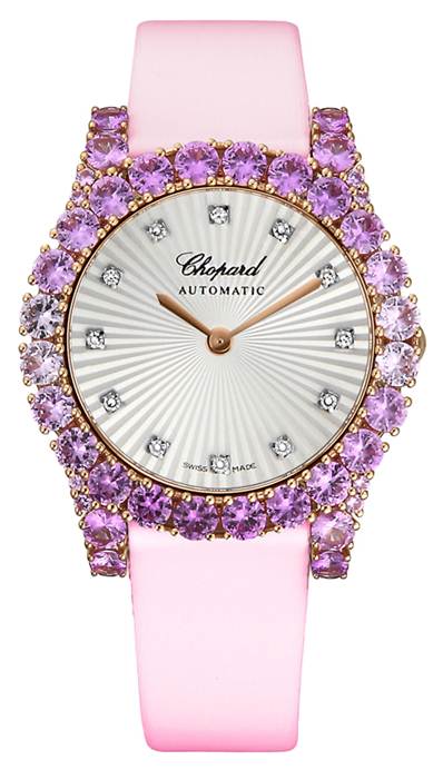Chopard Diamond Self winding Automatic Silver Mens Watch 139419-5403 